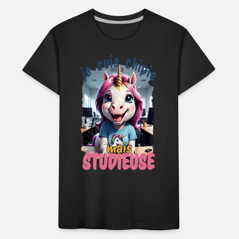 Ich bin ein fleißiger 3 Kinder Premium Bio T-Shirt