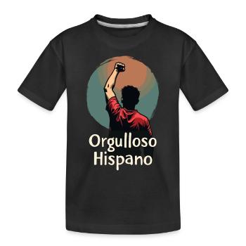 Proud Hispanic Heritage - Unity and Empowerment - Kids' Premium Organic T-Shirt - black - Front
