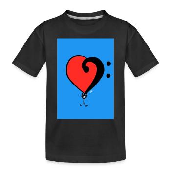 Low Kuoro - Kids' Premium Organic T-Shirt - black - Front
