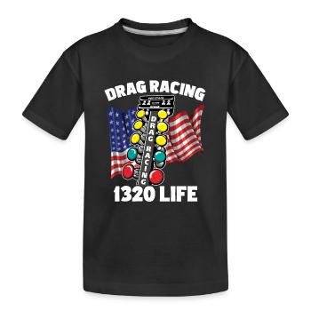 Drag Racing 1320 Life - T-shirt bio Premium Enfant - noir - Devant