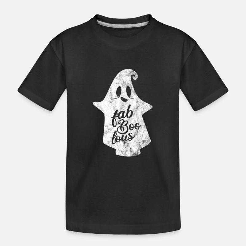 FaBOOlous - Fabuleux - Halloween - T-shirt bio Premium Enfant - noir