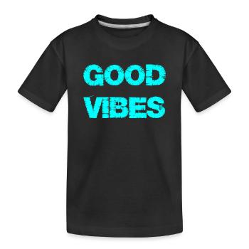 Good Vibe Girls Summer Party Bonnes vibrations - T-shirt bio Premium Enfant - noir - Devant