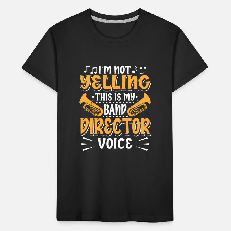 Marching Band Direktor Kinder Premium Bio T-Shirt