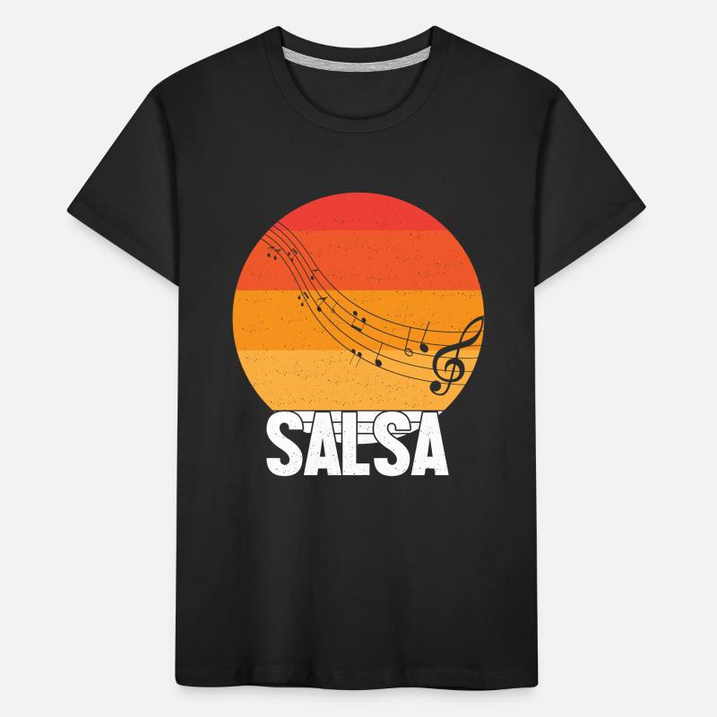Danseuse de salsa Danseuse T-shirt bio Premium Enfant