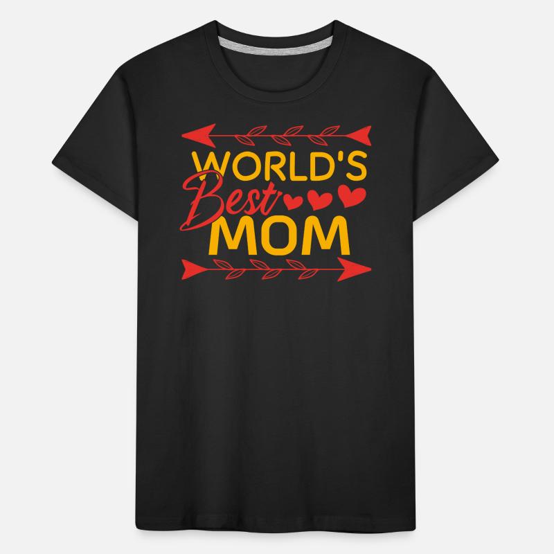 Muttertagsmutter und das beste Geschenk Mama Kinder Premium Bio T-Shirt