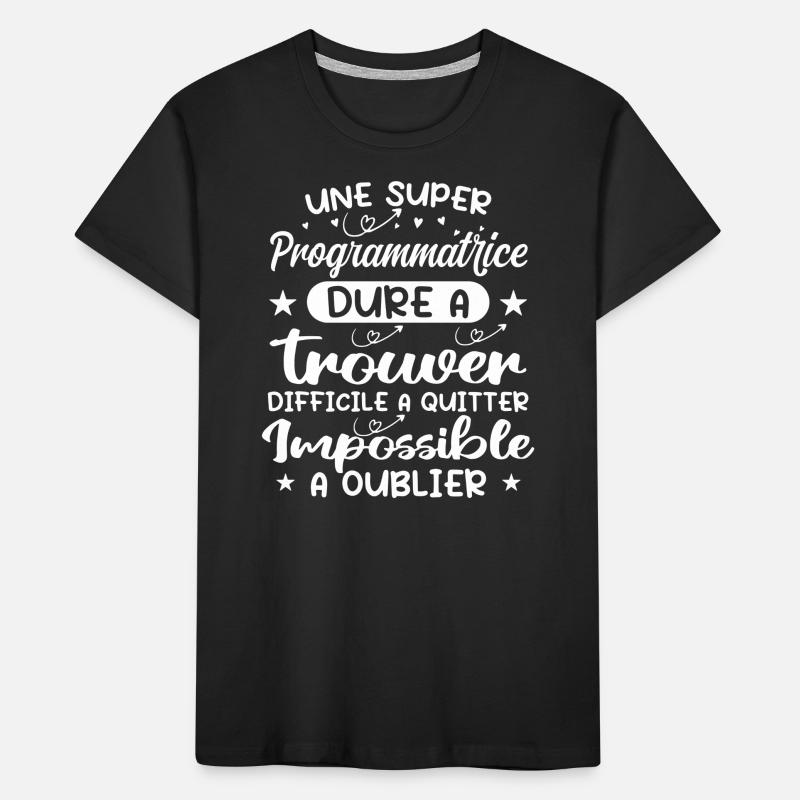 A Super Programmer - Programmer Gift Kids' Premium Organic T-Shirt