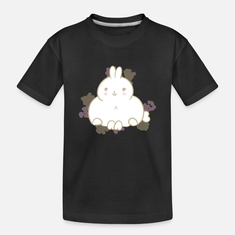 Lapin mignon - T-shirt bio Premium Enfant - noir