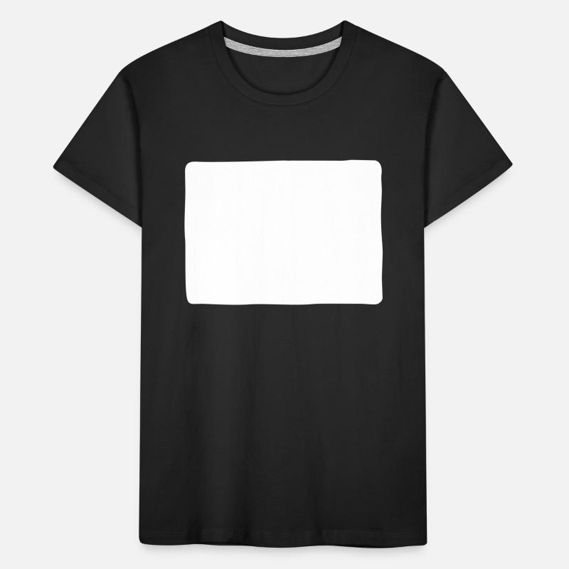 forme rectangle T-shirt bio Premium Enfant