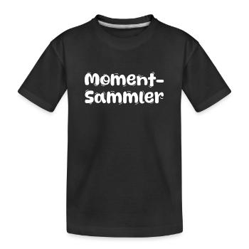Collectionneur - T-shirt bio Premium Enfant - noir - Devant