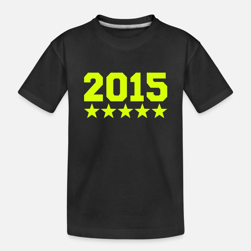 2015 - Kinder Premium Bio T-Shirt - Schwarz