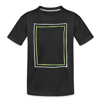 Cadre Cadre photo - T-shirt bio Premium Enfant - noir - Devant