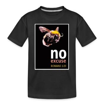 Hummel - Kinder Premium Bio T-Shirt - Schwarz - Vorne