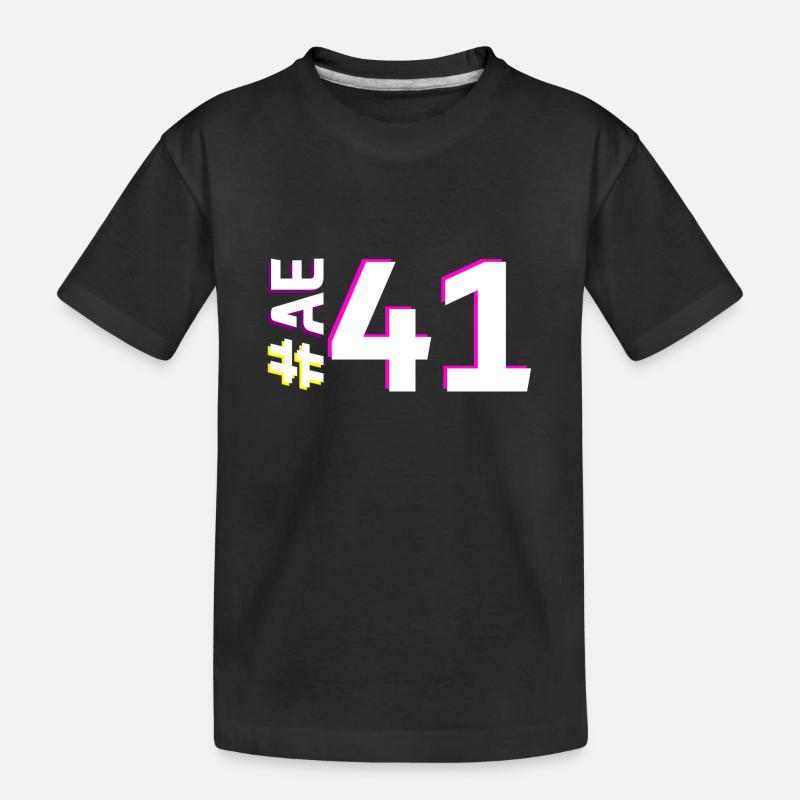 AE41 - T-shirt bio Premium Enfant - noir