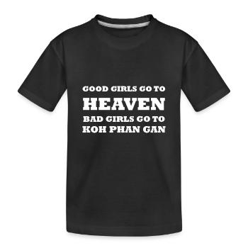 Koh Phan Gan - T-shirt bio Premium Enfant - noir - Devant