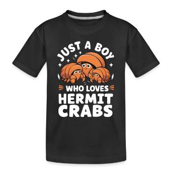 Crabe Crabe Crabe Crabe Crabe Crabe - T-shirt bio Premium Enfant - noir - Devant