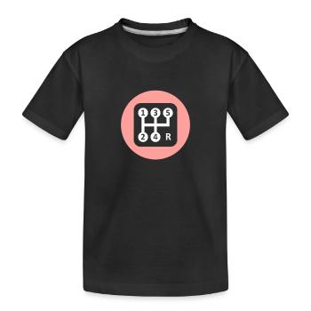 Mécanicien t-shirt & voiture de course idée cadeau - T-shirt bio Premium Enfant - noir - Devant