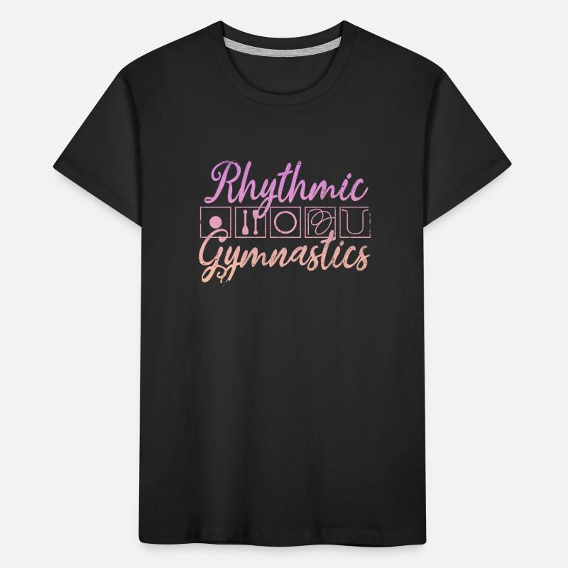 Rhythmic gymnastics gift Kids' Premium Organic T-Shirt