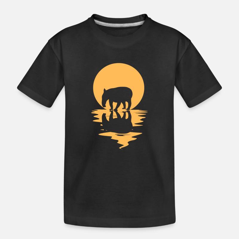 Tapir - T-shirt bio Premium Enfant - noir