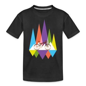 VTT VTT - T-shirt bio Premium Enfant - noir - Devant