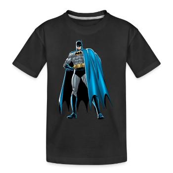 Batman Pose 1 Tee-shirt Ado - T-shirt bio Premium Enfant - noir - Devant