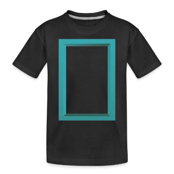 Cadres d’images - T-shirt bio Premium Enfant - noir - Devant