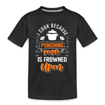 Chef Restaurant Profession Chef - T-shirt bio Premium Enfant - noir - Devant