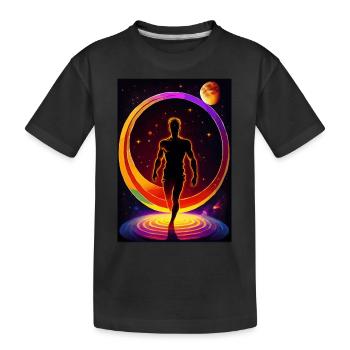 Spaceman - T-shirt bio Premium Enfant - noir - Devant