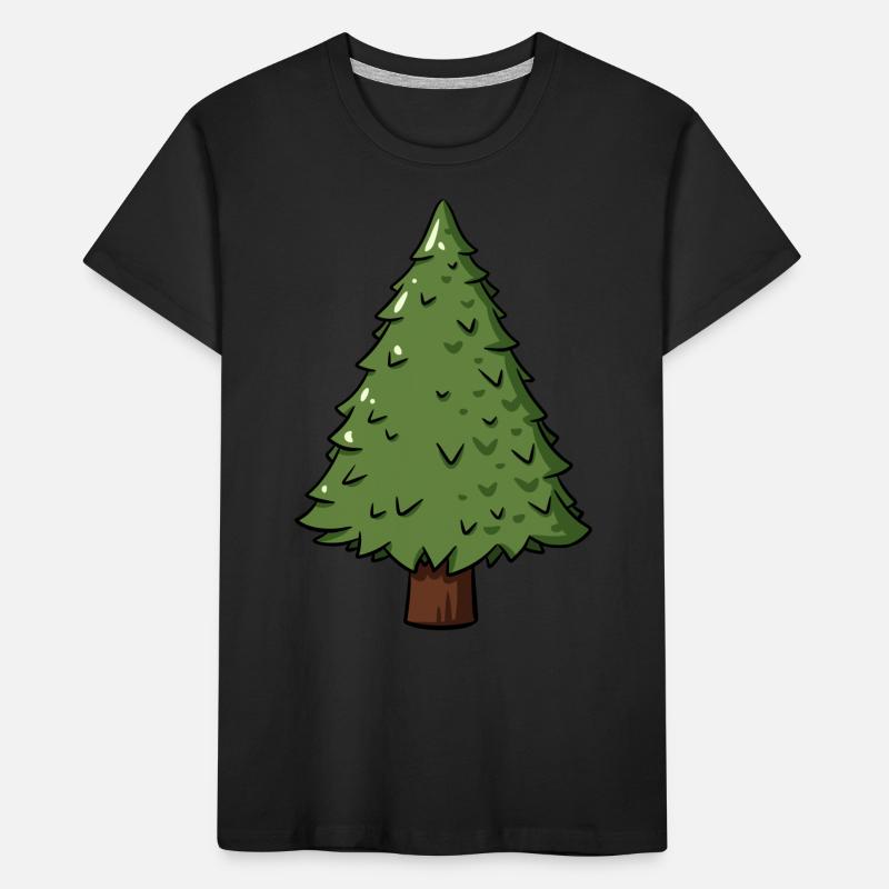 Fir Tree Tree Forester Gift Idea Kids' Premium Organic T-Shirt