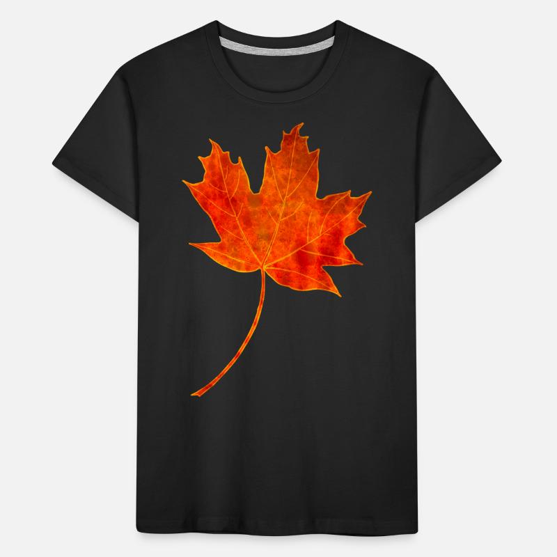 Maple leaf Kids' Premium Organic T-Shirt