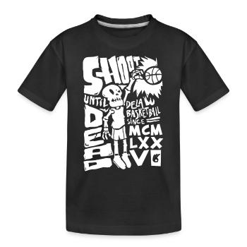 shoot until dead - T-shirt bio Premium Enfant - noir - Devant