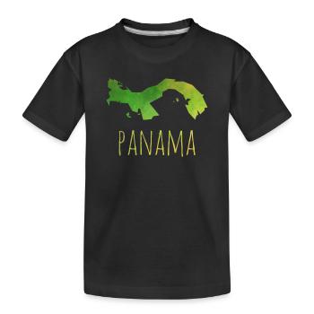 panama - T-shirt bio Premium Enfant - noir - Devant