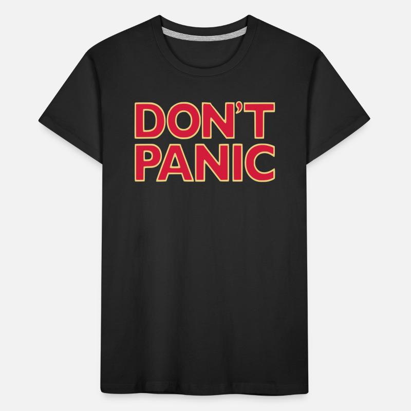 don't panic Kids' Premium Organic T-Shirt