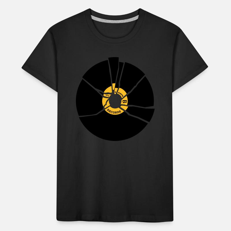 broken record cd vinyl Kinder Premium Bio T-Shirt
