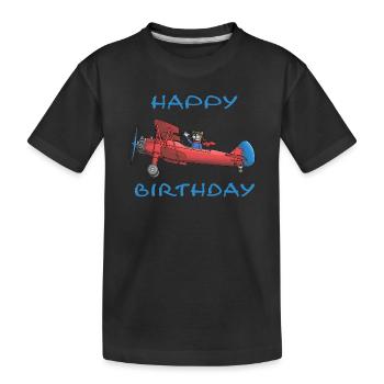 Joyeux anniversaire - T-shirt bio Premium Enfant - noir - Devant