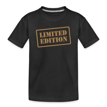 Limited Edition - T-shirt bio Premium Enfant - noir - Devant