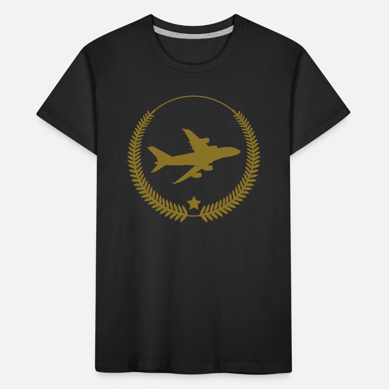 Aviation / Luftfahrt [Pilot] Kids' Premium Organic T-Shirt