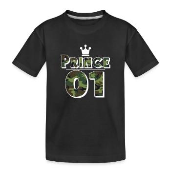 prince - T-shirt bio Premium Enfant - noir - Devant