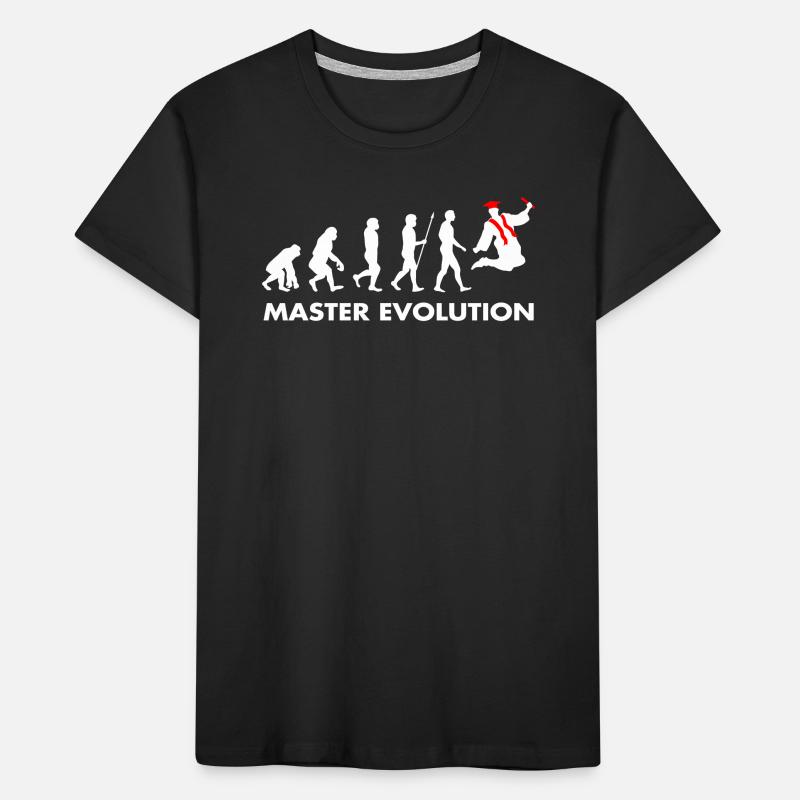 Diplôme de master développement évolution T-shirt bio Premium Enfant