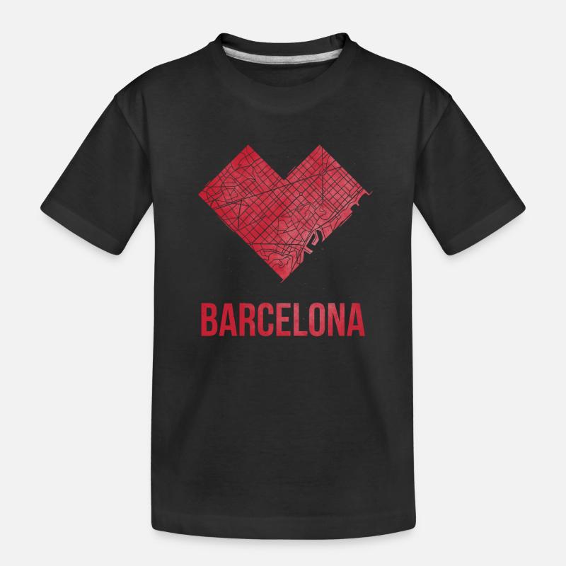 Barcelone - T-shirt bio Premium Enfant - noir