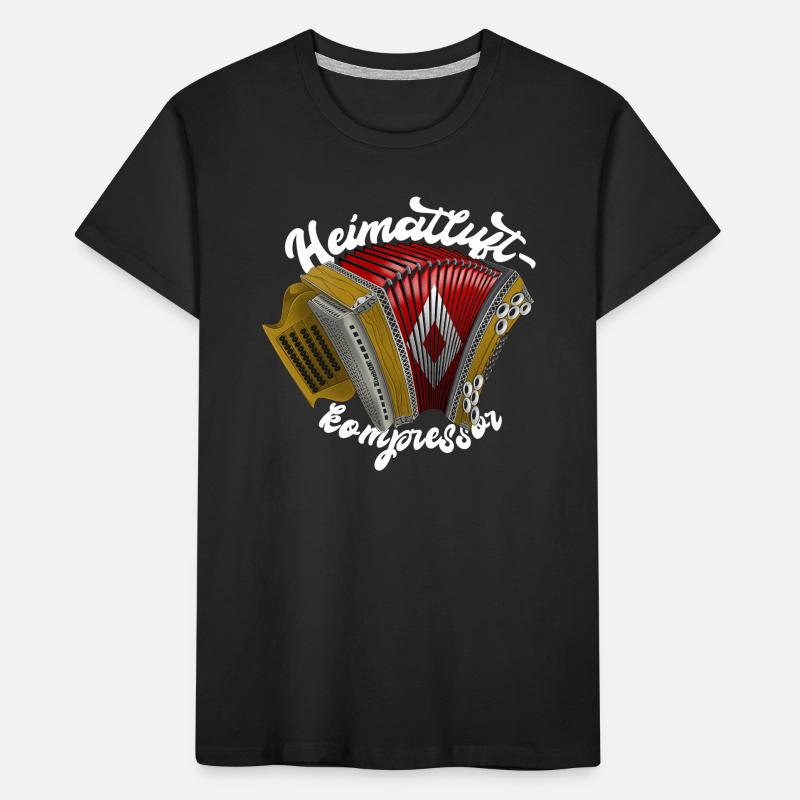 Heimatluftkompressor // hell | ZiachON! Kinder Premium Bio T-Shirt