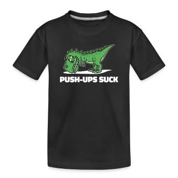 Muscle Training Workout Gym Gym Sport - T-shirt bio Premium Enfant - noir - Devant