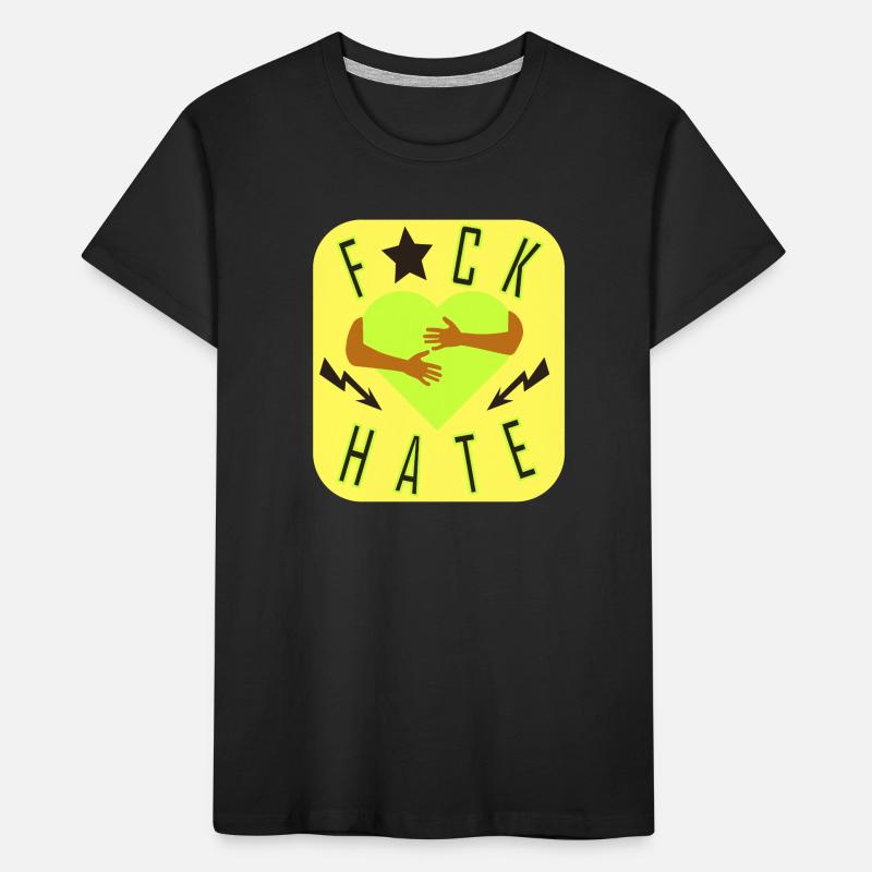 Against hatred Kids' Premium Organic T-Shirt