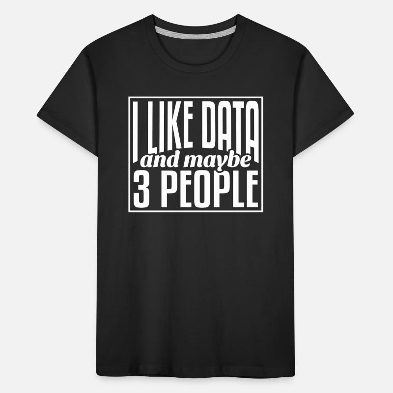 Daten Data Science Datenanalyst Kinder Premium Bio T-Shirt