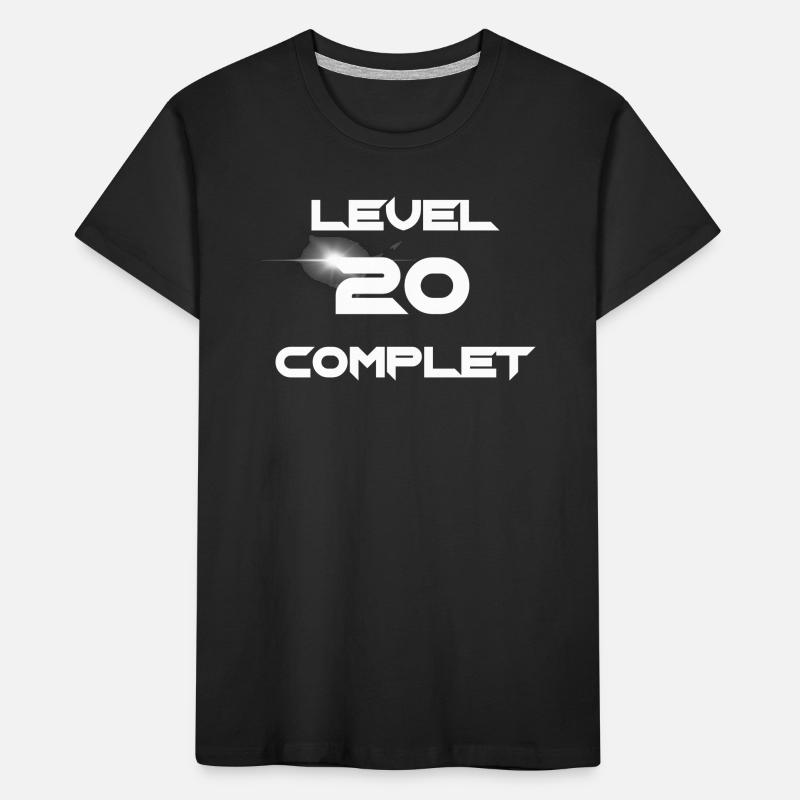 Level 20 complete Kinder Premium Bio T-Shirt