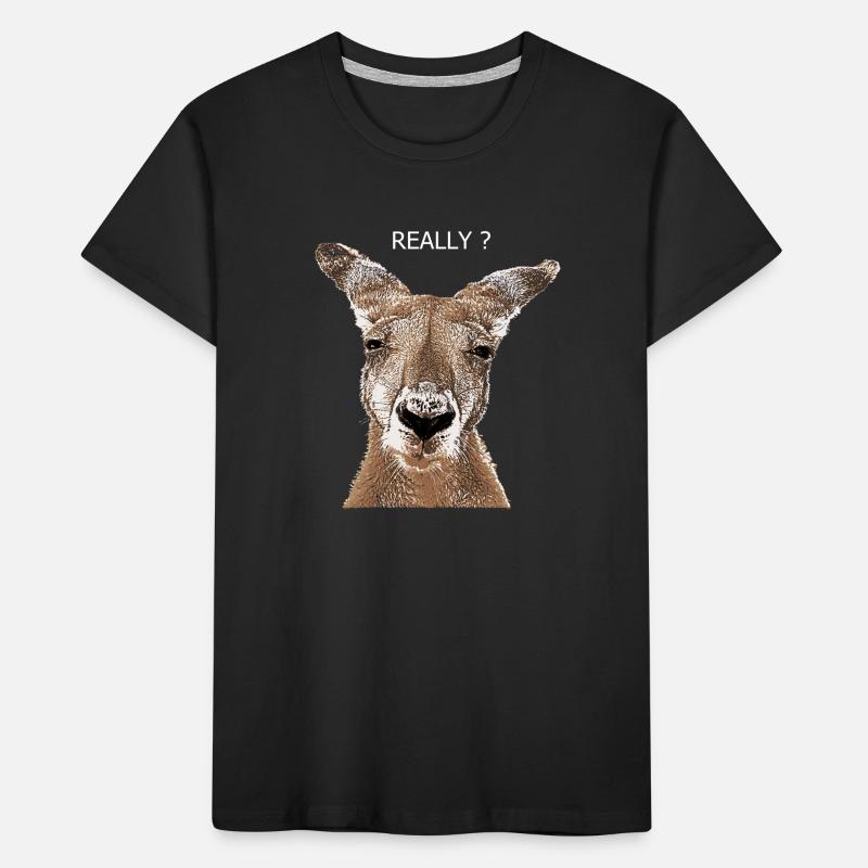Kangaroo really Kids' Premium Organic T-Shirt