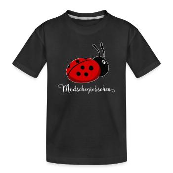Modschegiebchen Coccinelle Saxon idée cadeau - T-shirt bio Premium Enfant - noir - Devant