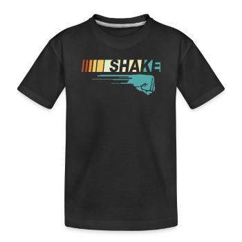 Funny Couple Shake N Bake - Car Racing Lover Gift - Kids' Premium Organic T-Shirt - black - Front