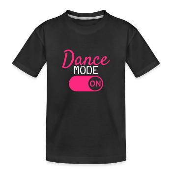 Danse rythmique - T-shirt bio Premium Enfant - noir - Devant