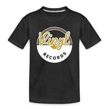 Vinyles - T-shirt bio Premium Enfant - noir - Devant