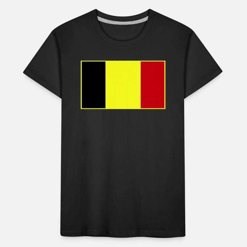 Drapeau tricolore personnalisable T-shirt bio Premium Enfant